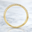 Round Brilliant Cut Diamond Micro Set Wedding Band 0.23cts 1.4mm