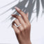 Round Brilliant Cut 2.14ct Diamond 7 Stone Half Hoop Eternity Ring