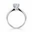 Lab Grown Round Brilliant Cut 1.21ct Diamond Solitaire Engagement Ring