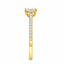 Princess Cut 0.72ct Diamond Engagement Ring with Diamond Shoulders