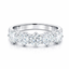 Round Brilliant Cut 1.57ct Diamond 5 Stone Eternity Ring