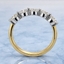 Round Brilliant Cut 1.70ct Diamond 5 Stone Half Hoop Eternity Ring