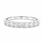 Round Brilliant Cut 0.50ct Diamond 7 Stone Eternity Ring