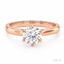 Round Brilliant Cut 0.90ct Diamond Solitaire Engagement Ring