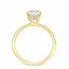 Lab Grown Radiant Cut 2.60ct Diamond Engagement Ring with Diamond Shoulders & Hidden Halo