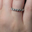 Round Brilliant Cut 0.52ct Diamond 7 Stone Eternity Ring