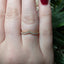 Round Brilliant Cut 0.20ct Diamond Wishbone Wedding Band