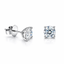Lab Grown Round Brilliant Cut Diamond 2.00ct Stud Earrings