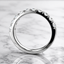 Round Brilliant Cut 1.03ct Diamond 10 Stone Half Hoop Eternity Ring