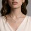 Lab Grown Round Brilliant Cut 0.75ct Solitaire Diamond Pendant