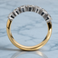 Round Brilliant Cut 0.90ct Diamond 7 Stone Eternity Ring