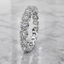 Round Brilliant Cut 2.02ct Diamond Full Hoop Eternity Ring