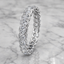 Round Brilliant Cut 2.00ct Diamond Full Hoop Eternity Ring