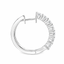 Round Brilliant Cut Diamond 2.00ct Hoop Earrings