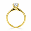 Lab Grown Round Brilliant Cut 1.21ct Diamond Solitaire Engagement Ring