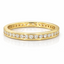 Round Brilliant Cut 0.50ct Diamond Full Hoop Wedding Band
