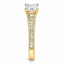 Princess Cut 0.70ct Diamond Engagement Ring with Diamond Shoulders