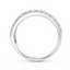 Round Brilliant & Baguette Cut 2.02ct Diamond Half Hoop Eternity Ring