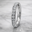 Round Brilliant Cut 1.04ct Diamond Full Hoop Eternity Ring