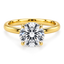 Lab Grown Round Brilliant Cut 2.00ct Diamond Solitaire Engagement Ring With Hidden Halo
