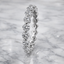 Round Brilliant Cut 1.52ct Diamond Full Hoop Eternity Ring
