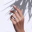 Lab Grown Round Brilliant Cut 1.21ct Diamond Solitaire Engagement Ring