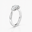 Round Brilliant Cut 0.50ct Diamond Trilogy Engagement Ring