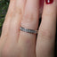 Princess Cut 1.60ct Diamond Full Hoop Eternity Ring