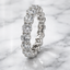 Round Brilliant Cut 3.24ct Diamond Full Hoop Eternity Ring