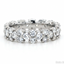 Round Brilliant Cut 2.50ct Fancy Diamond Full Hoop Eternity Ring