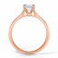 Emerald Cut 1.01ct Diamond Solitaire Engagement Ring