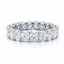 Oval Cut 4.50ct Diamond Full Hoop Eternity Ring