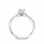 Emerald Cut 0.84ct Diamond Solitaire Engagement Ring