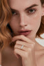 Round Brilliant Cut 1.70ct Diamond 5 Stone Half Hoop Eternity Ring