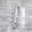 Round Brilliant Cut 2.05ct Diamond Full Hoop Eternity Ring