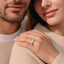 Oval Cut 1.12ct Lab Diamond 11 Stone Eternity Ring