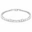 18ct White Gold Round Brilliant Cut Diamond Bracelet