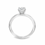 Oval Cut 1.00ct Diamond Solitaire Engagement Ring