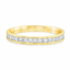Princess Cut 0.50ct Diamond Half Hoop Wedding Band