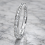 Round Brilliant Cut 0.78ct Diamond Full Hoop Eternity Ring
