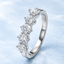 Round Brilliant Cut 1.09ct Diamond 5 Stone Eternity Ring