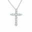 Round Brilliant Cut Diamond Cross