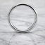 Baguette Cut 0.33ct Diamond Half Hoop Wedding Band