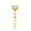 Emerald Cut 0.84ct Diamond Solitaire Engagement Ring