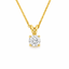 Round Brilliant Cut 0.46ct Solitaire Diamond Pendant