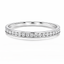 Round Brilliant Cut 0.37cts Diamond Channel Set Wedding Band