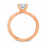 Princess Cut 0.71ct Diamond Engagement Ring with Diamond Shoulders