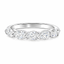 Pear Cut 1.00ct Diamond 5 Stone Eternity Ring
