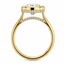 Lab Grown Oval Cut 3.04ct Diamond Engagement Ring