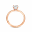 Oval Cut 1.00ct Diamond Solitaire Engagement Ring